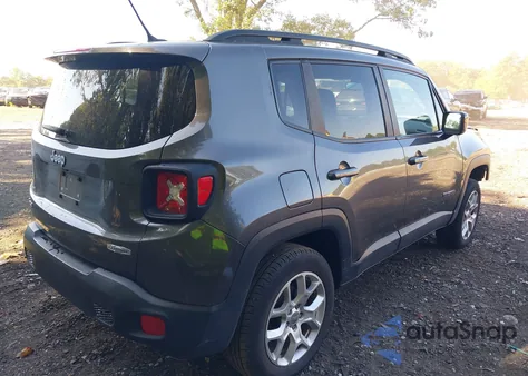 2017 Jeep Renegade Latitude 4X4 from USA, damaged, VIN ZACCJBBB6HPE75436